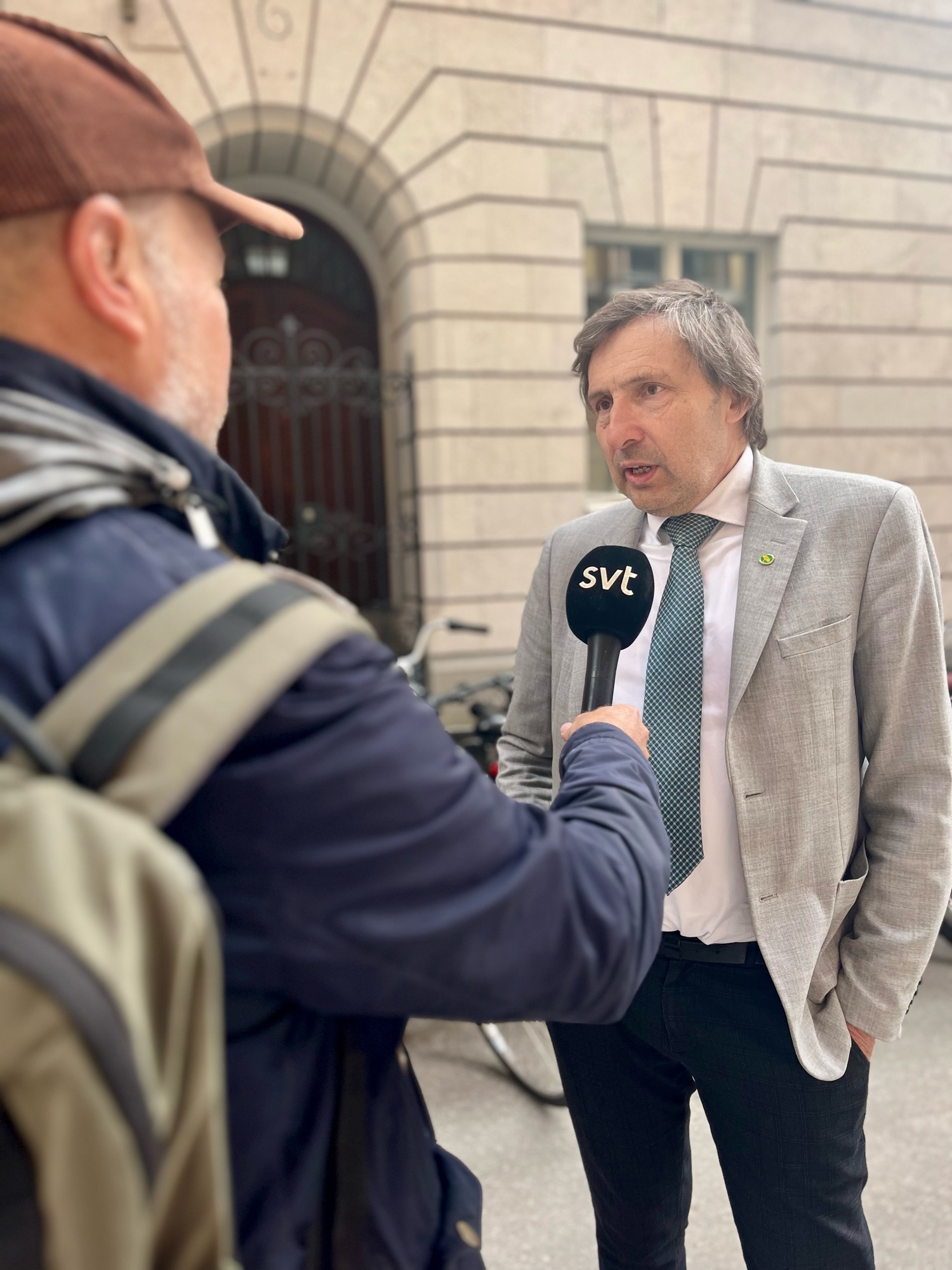 Intervjuad av SVT Uutiset om minoriteten tornedalingar.